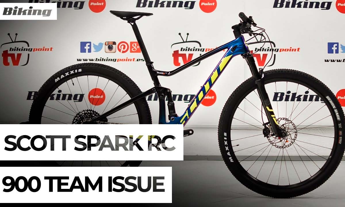 La Scott Spark Rc 900 Team Issue De 2020 Al Detalle