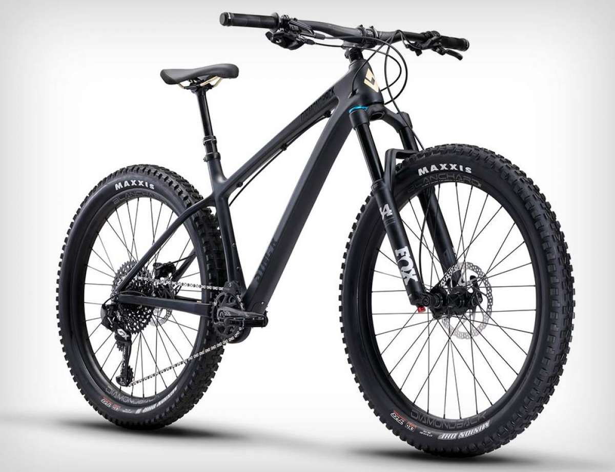 En TodoMountainBike: Diamondback Sync'r Carbon, una agresiva rígida de Trail con neumáticos Plus y horquilla de 140 mm