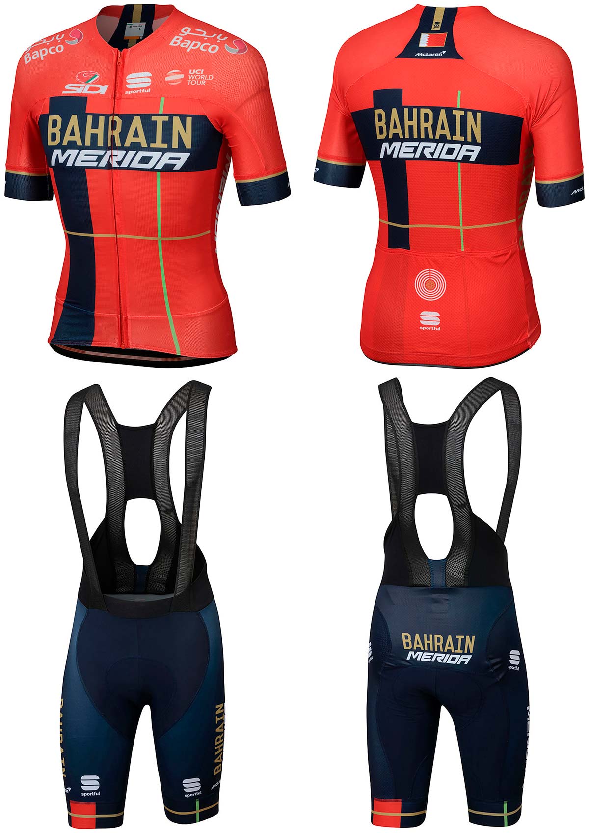 En TodoMountainBike: Sportful pone a la venta las equipaciones del Bora-Hansgrohe y el Bahrain Merida de 2019