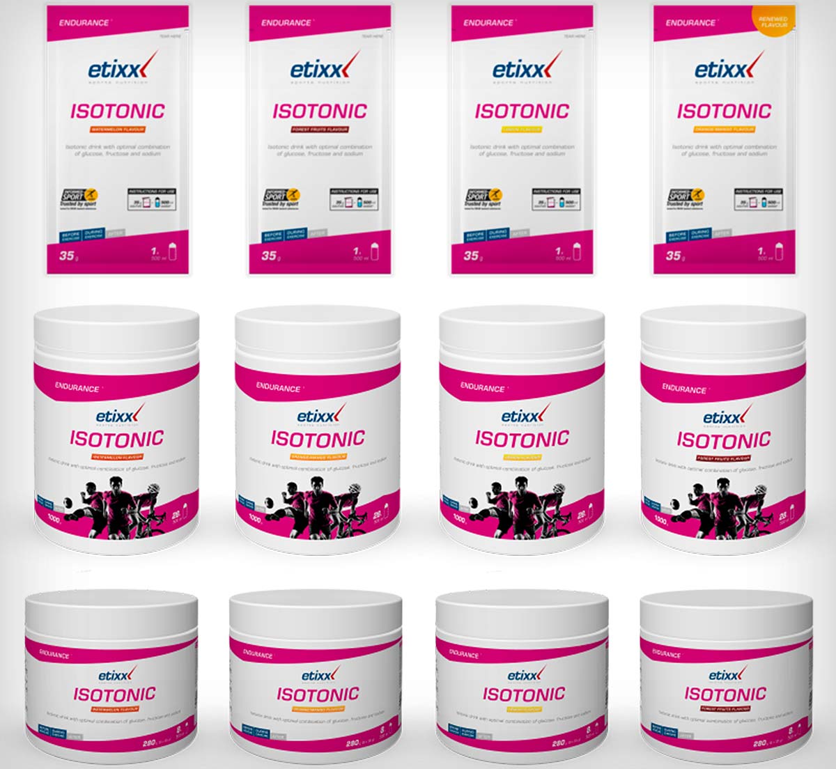 En TodoMountainBike: Etixx lanza los formatos monodosis para sus bebidas Isotonic y Recovery