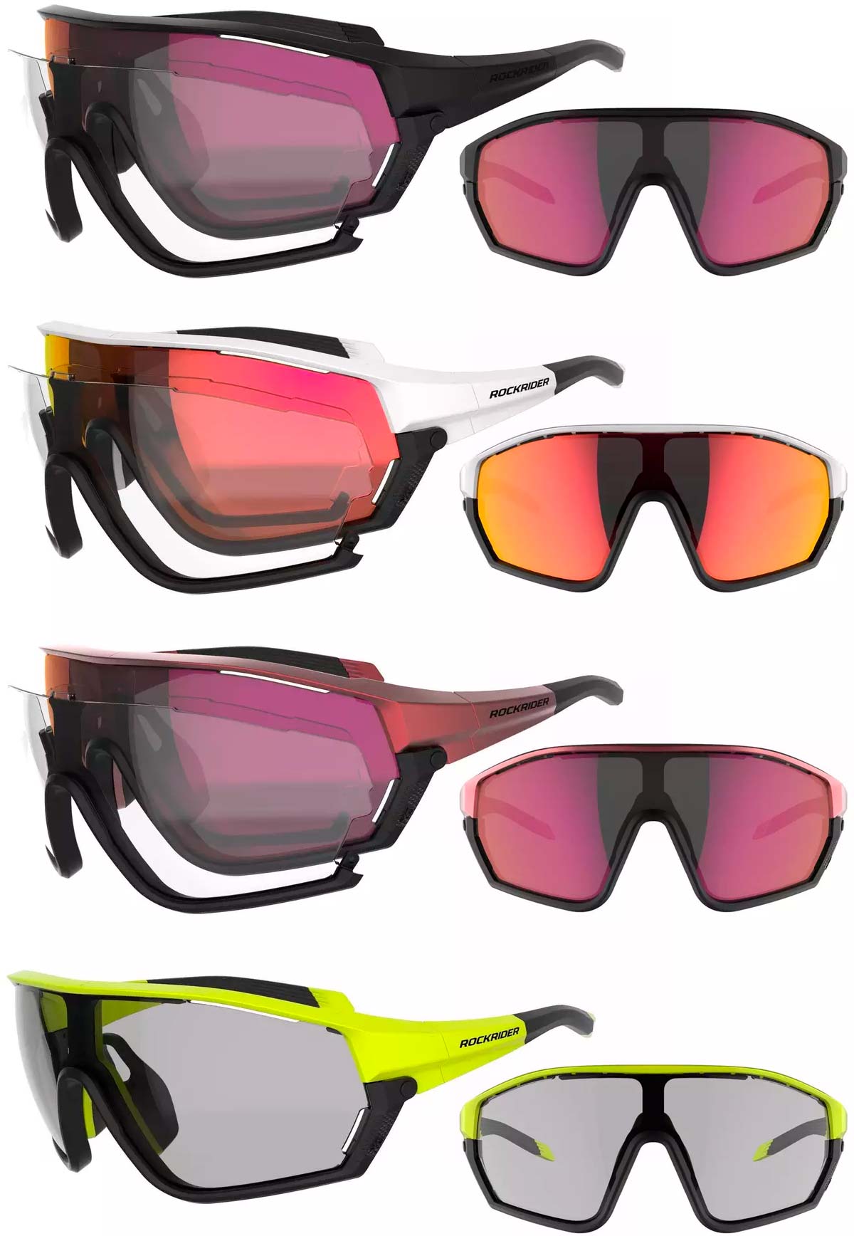 En TodoMountainBike: Ligeras, económicas y con lentes para todos los gustos: llegan las gafas RockRider XC Race