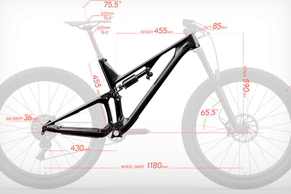 Los conceptos que hay que conocer para entender la geometría de una bicicleta de montaña