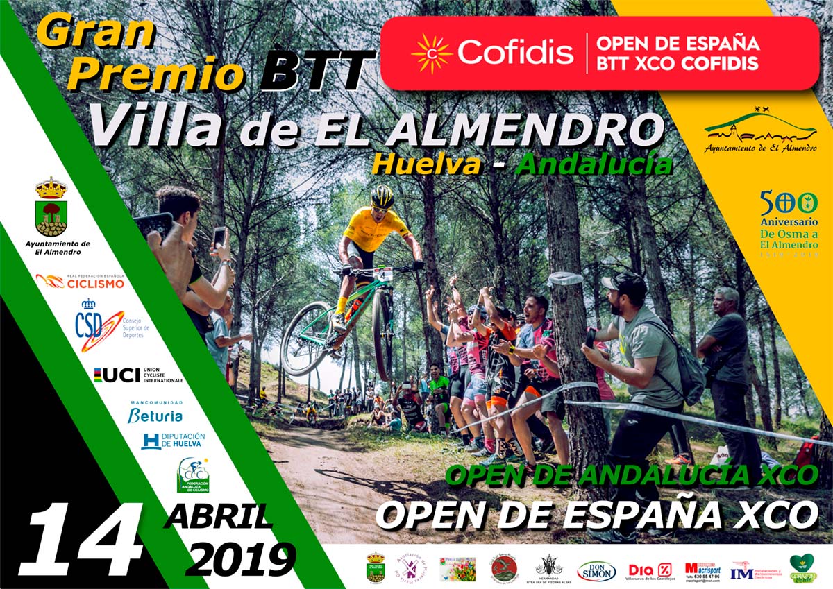 En TodoMountainBike: El Gran Premio BTT Villa de El Almendro se estrena en el Open de España de XCO 2019