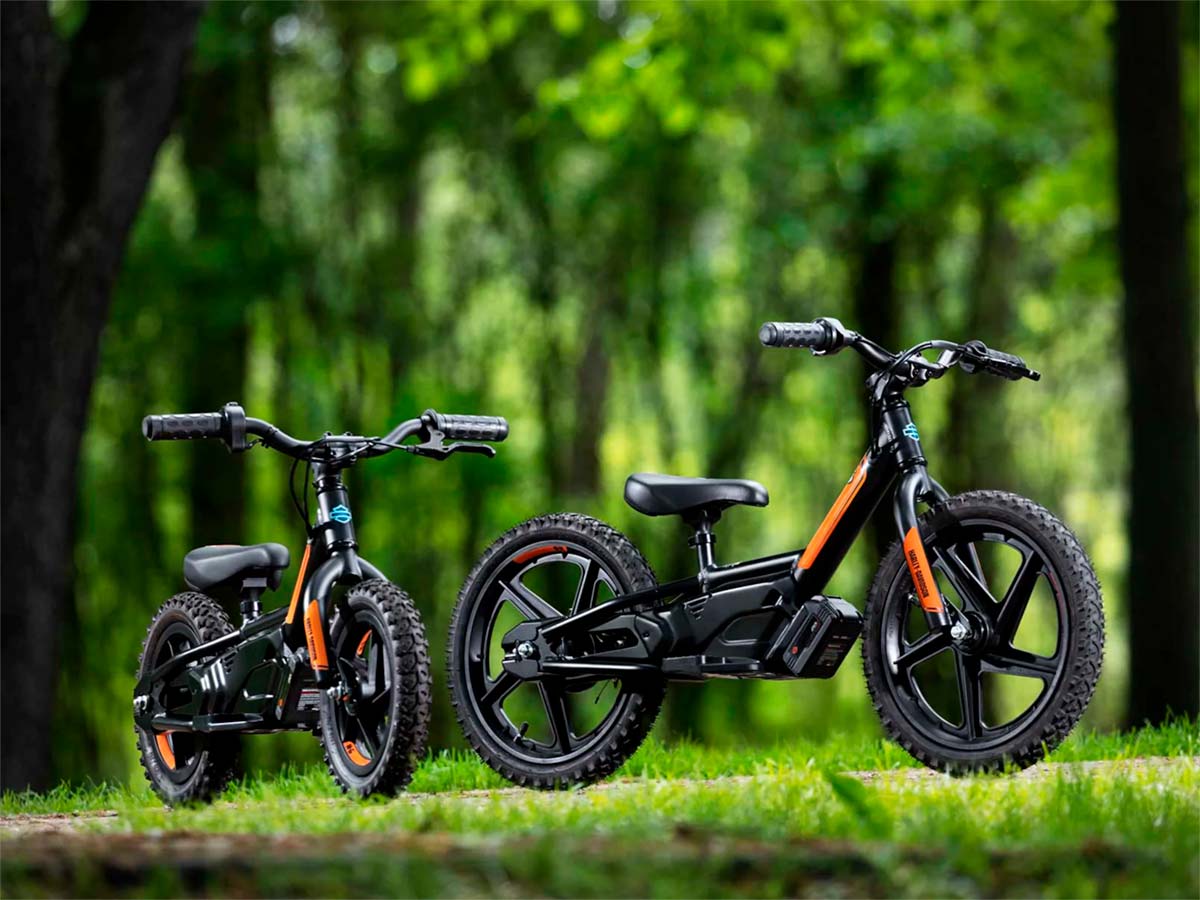 Harley-Davidson se estrena en el segmento de las bicicletas eléctricas con  dos modelos para niños