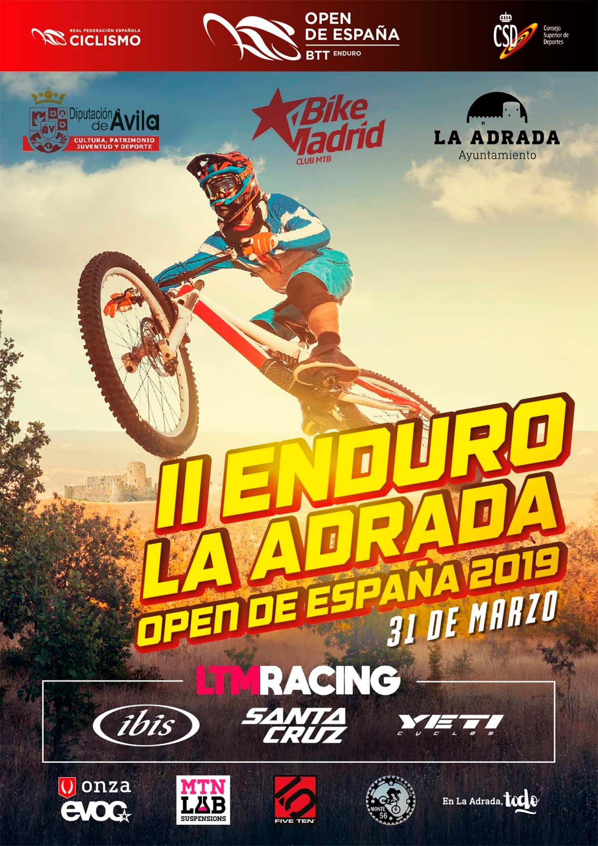 En TodoMountainBike: La II Enduro La Adrada acoge la segunda cita del Open de España de Enduro 2019