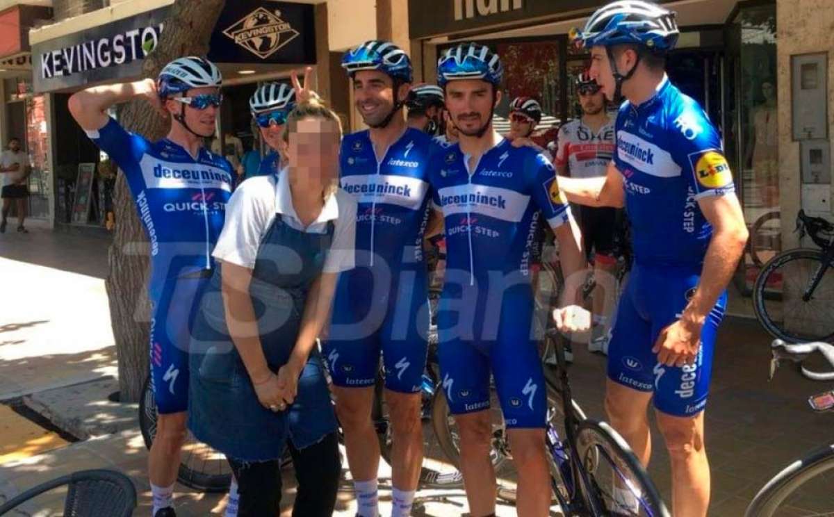 Iljo Keisse, expulsado de la Vuelta a San Juan por su polémica foto con una camarera