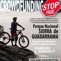 IMBA España pone en marcha una campaña de financiación en defensa del MTB en la Sierra de Guadarrama