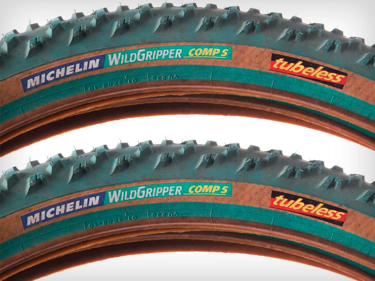 Julien Absalon presume de neumáticos Michelin color verde en las redes sociales