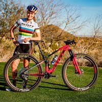 Así es la Scott Spark personalizada de Kate Courtney