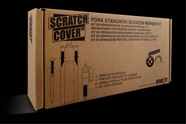 Sendhit Scratch Cover, el primer kit para reparar arañazos en las barras de las horquillas de suspensión
