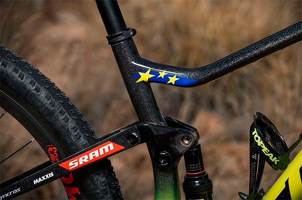 En TodoMountainBike: Así es la Scott Spark personalizada de Lars Förster