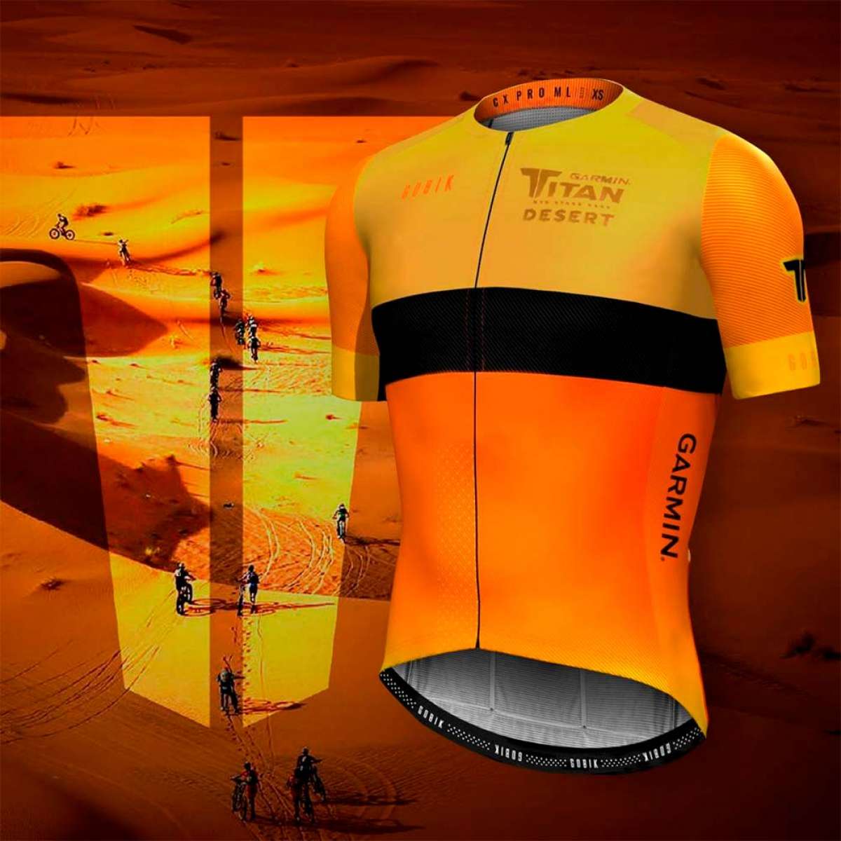 En TodoMountainBike: Presentado el maillot que recibirán todos los participantes de la Garmin Titan Desert 2019