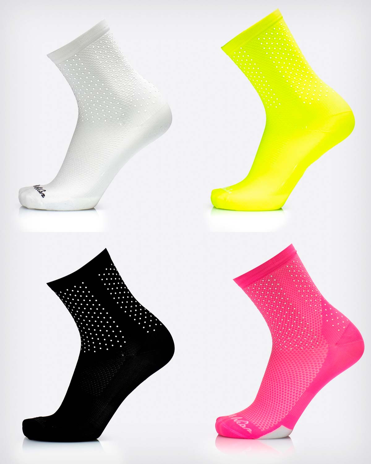 En TodoMountainBike: MB Wear Bright, calcetines con patrón reflectante para mejorar la visibilidad de los ciclistas