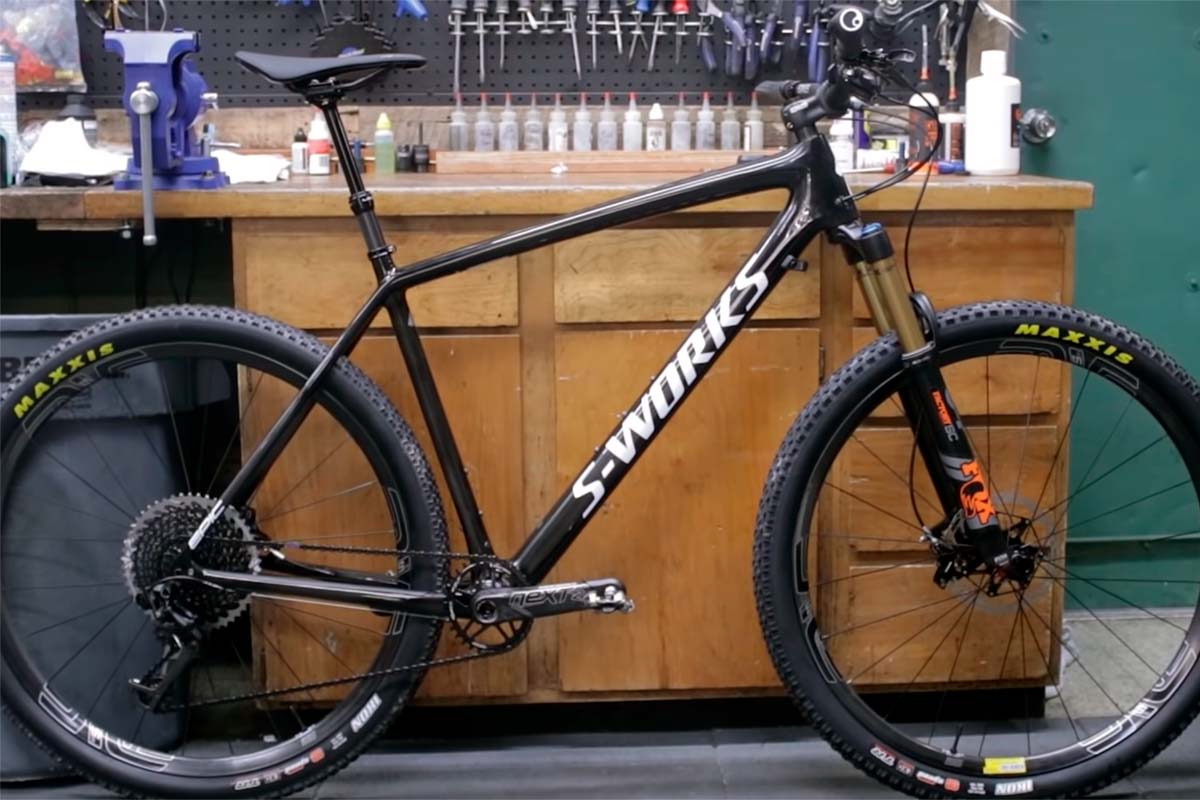 En TodoMountainBike: El montaje paso a paso de una Specialized S-Works Epic Hardtail de 2019