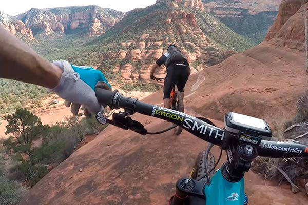Nate Hills en la White Line de Sedona: "La Línea Blanca es la parte fácil"