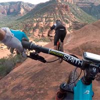 Nate Hills en la White Line de Sedona: "La Línea Blanca es la parte fácil"