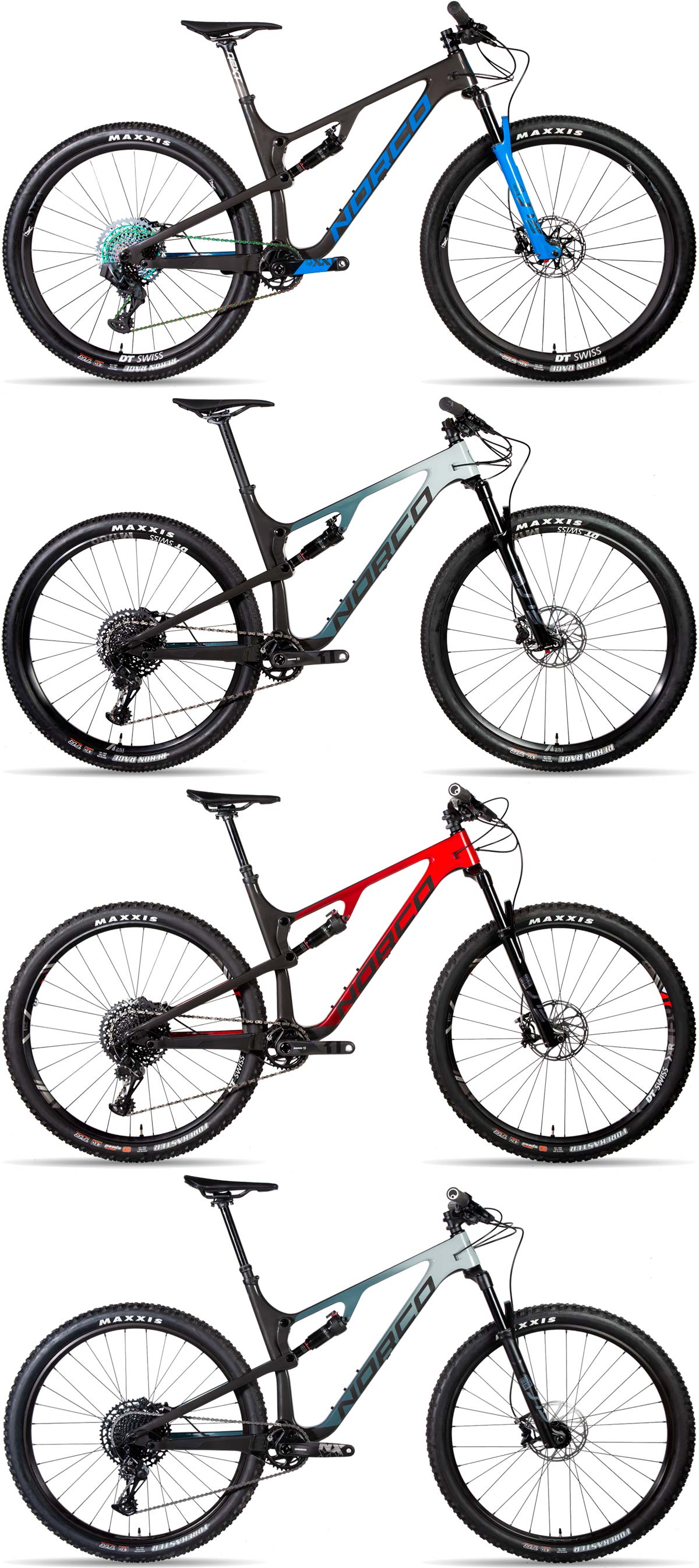 En TodoMountainBike: La Norco Revolver FS de 2020 llega con 100 y 120 mm de recorrido bajo un mismo cuadro de carbono
