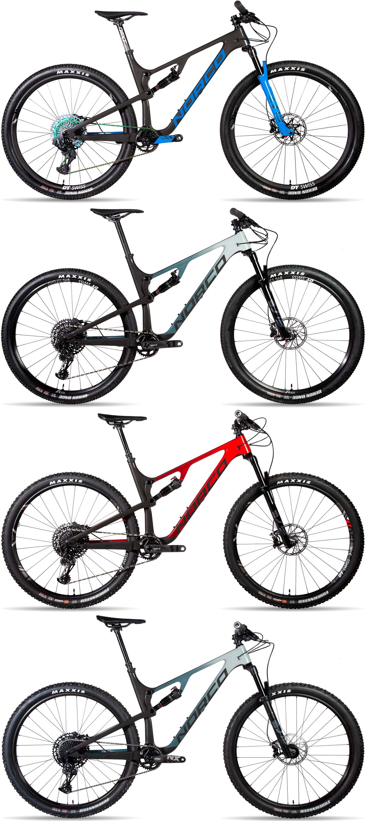 En TodoMountainBike: La Norco Revolver FS de 2020 llega con 100 y 120 mm de recorrido bajo un mismo cuadro de carbono