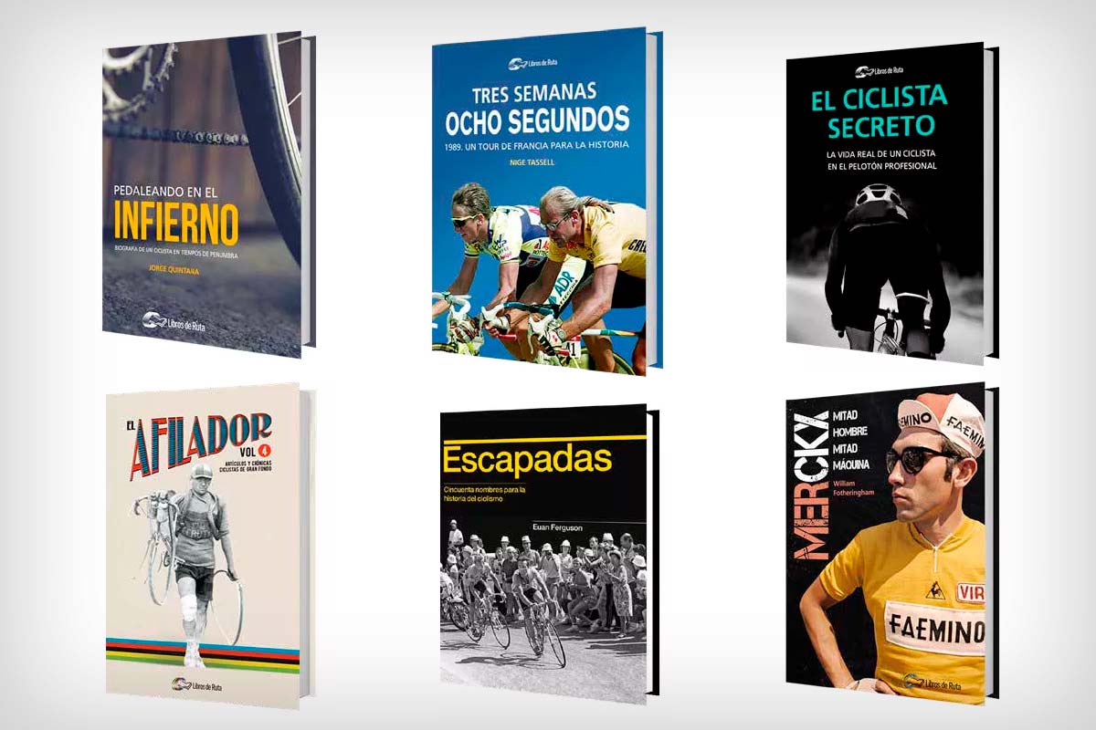 En TodoMountainBike: Para ciclistas amantes de la lectura: 6 grandes novedades de Libros de Ruta