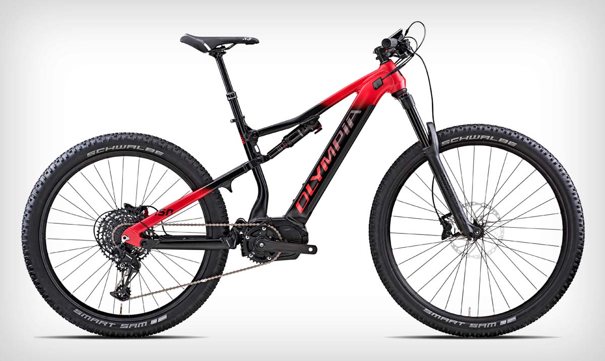 En TodoMountainBike: Olympia presenta la EX 900, una e-MTB de doble suspensión con batería de 900 Wh