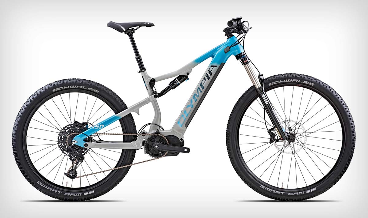 En TodoMountainBike: Olympia presenta la EX 900, una e-MTB de doble suspensión con batería de 900 Wh