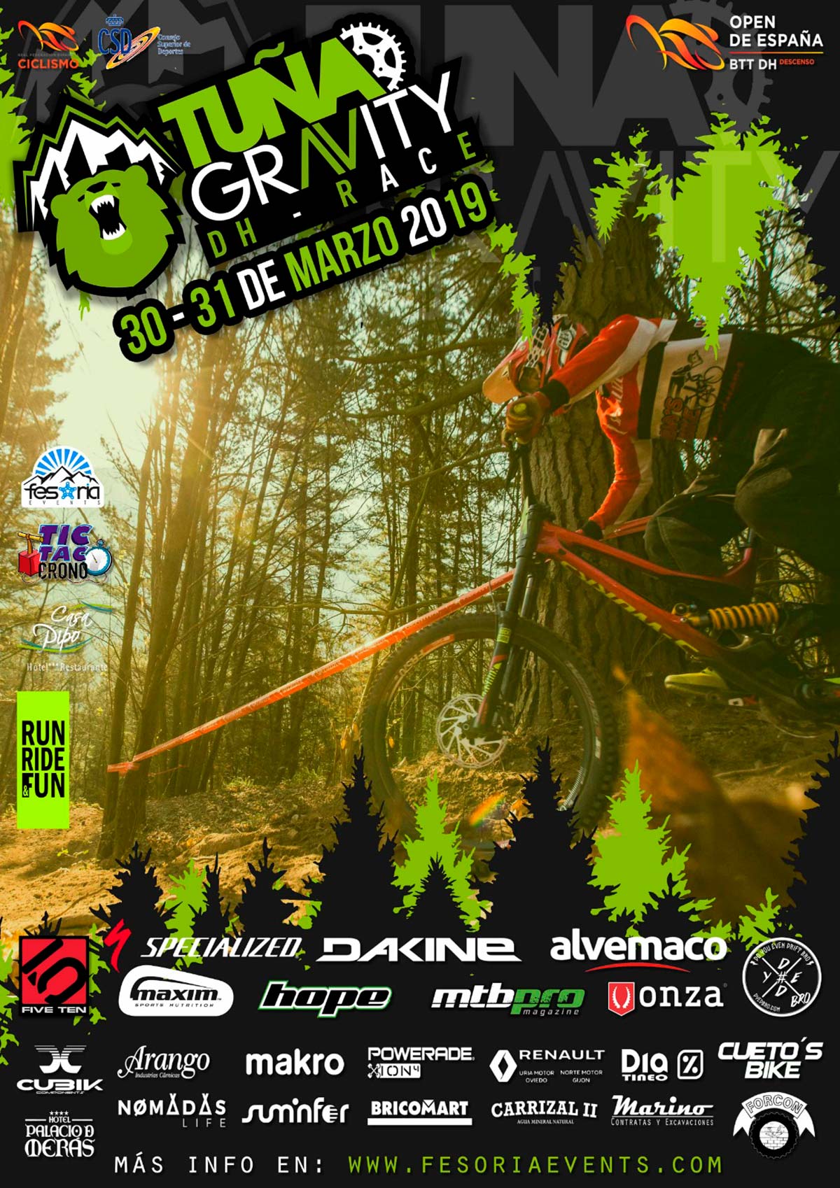 En TodoMountainBike: Todo a punto para la Tuña Gravity DH Race, segunda cita del Open de España de Descenso 2019