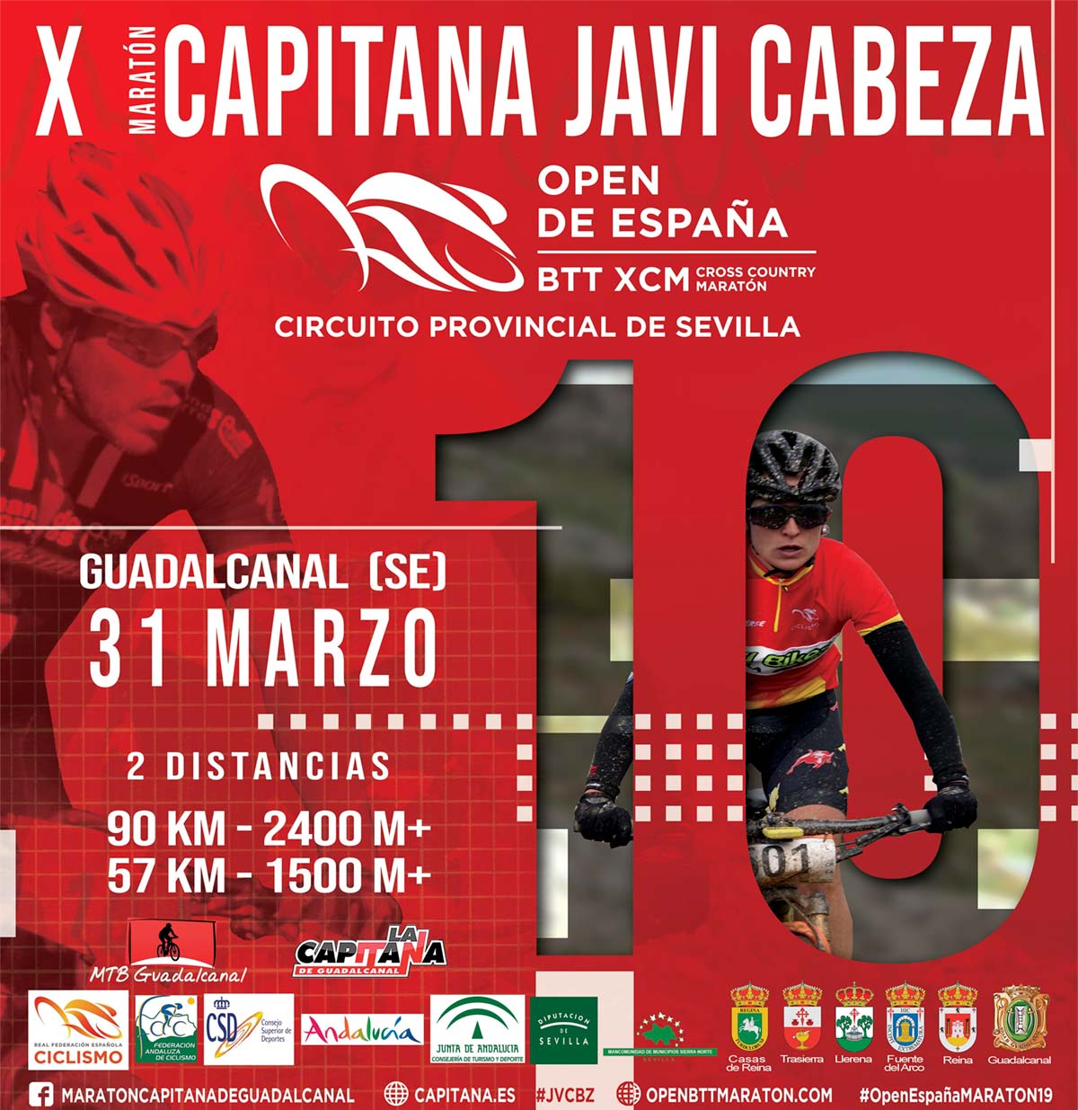 La penúltima cita del Open de España de XCM se decide en la X Maratón Capitana Javi Cabeza