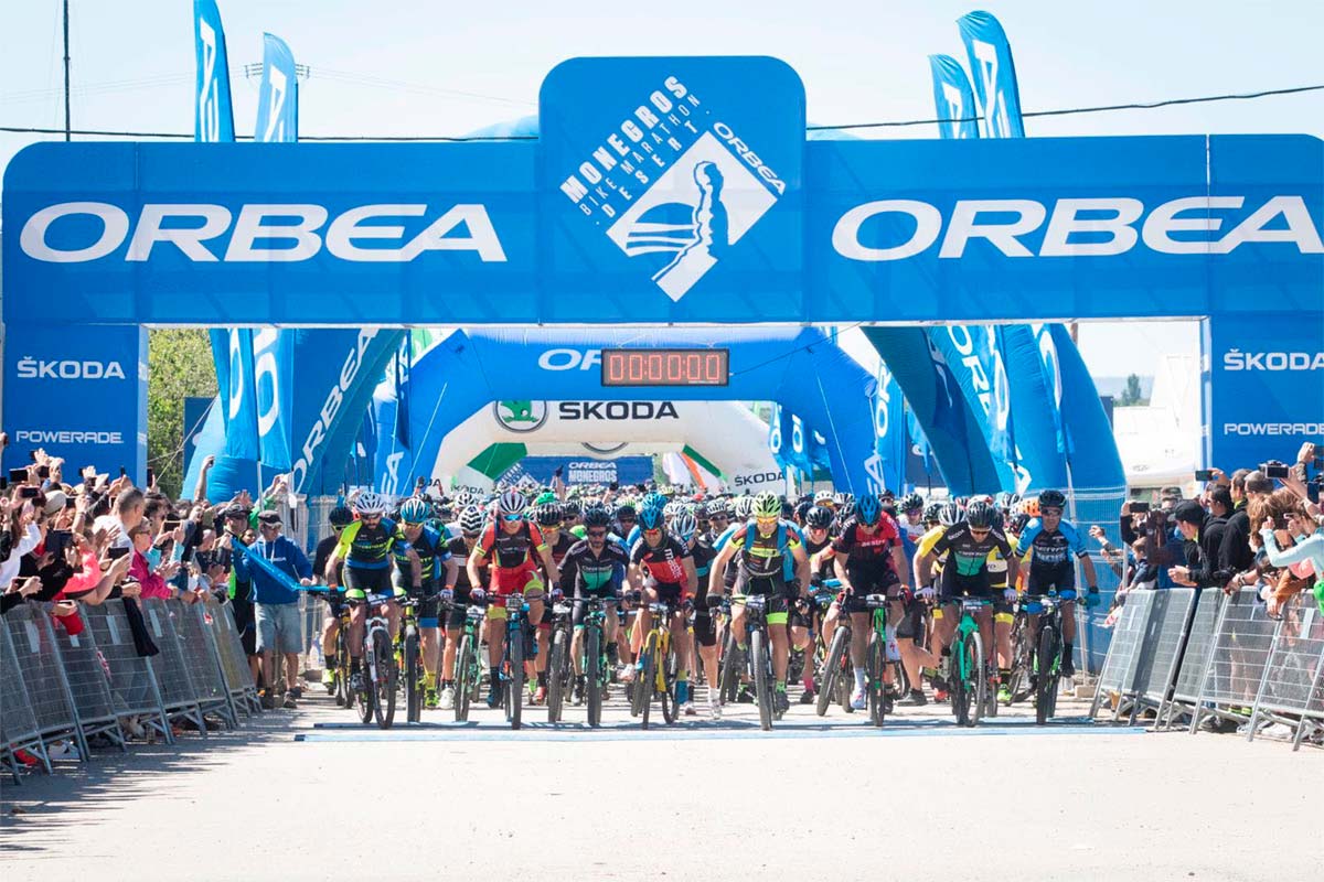 En TodoMountainBike: Éxito total en la Orbea Monegros 2019 con 8.000 ciclistas inundando Sariñena