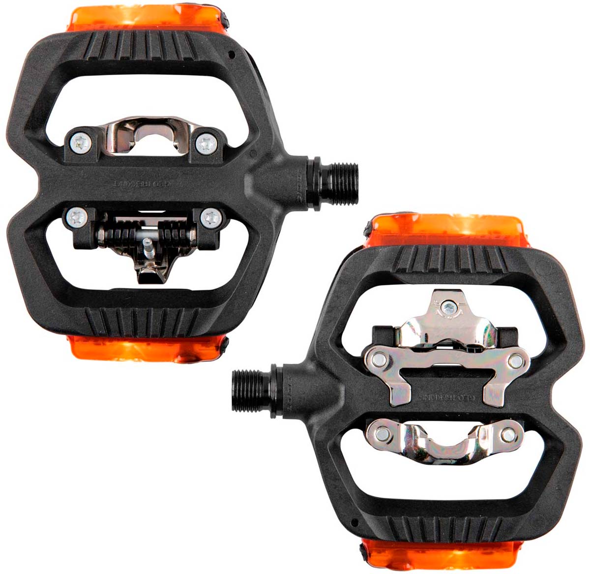 En TodoMountainBike: Look Geo Trekking, pedales automáticos de plataforma con luz LED integrada y calas SPD