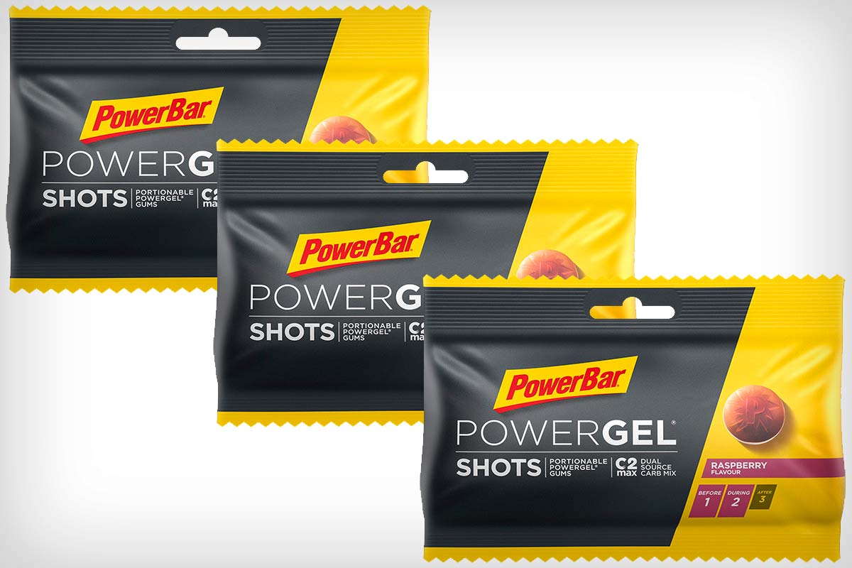 En TodoMountainBike: Las gominolas PowerGel Shots de PowerBar reciben el sabor frambuesa