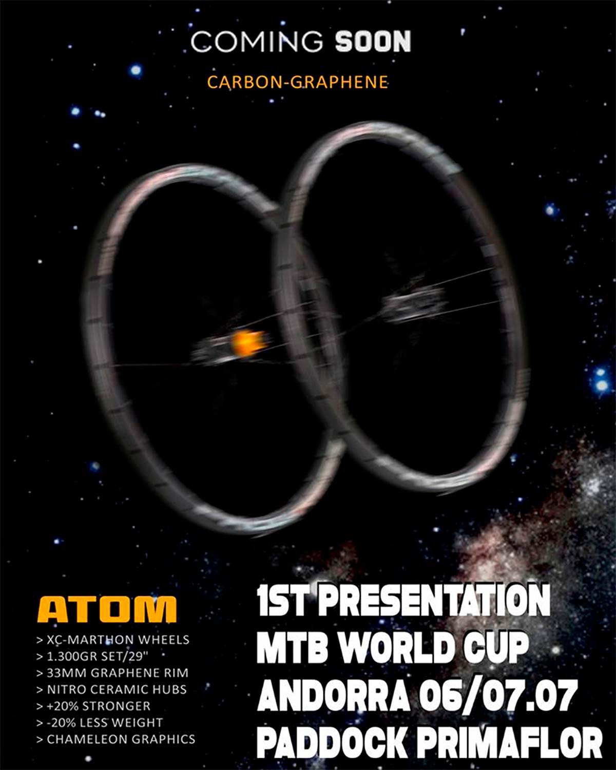 En TodoMountainBike: Progress apuesta por el grafeno con las Atom, sus ruedas para XC/Maratón más ligeras y resistentes