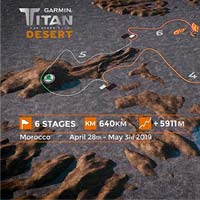 Así es el recorrido de la Garmin Titan Desert 2019, el más difícil de su historia