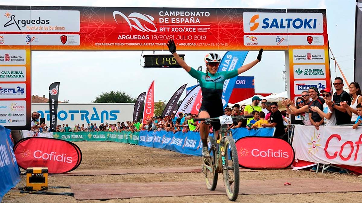 En TodoMountainBike: Campeonato de España de XCO 2019: David Valero y Clàudia Galicia revalidan el título en Arguedas