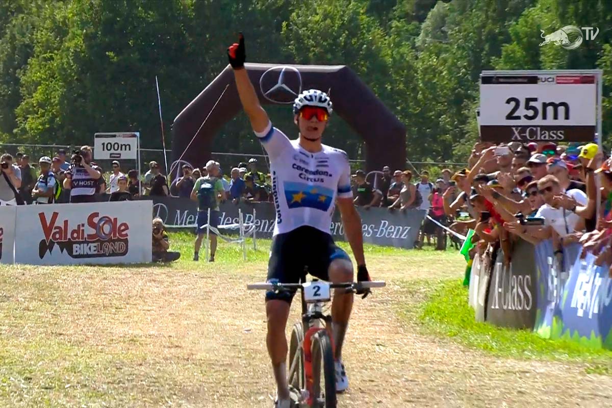 En TodoMountainBike: Copa del Mundo de XCO 2019: Mathieu Van der Poel y Pauline Ferrand-Prévot dominan la carrera de Val di Sole