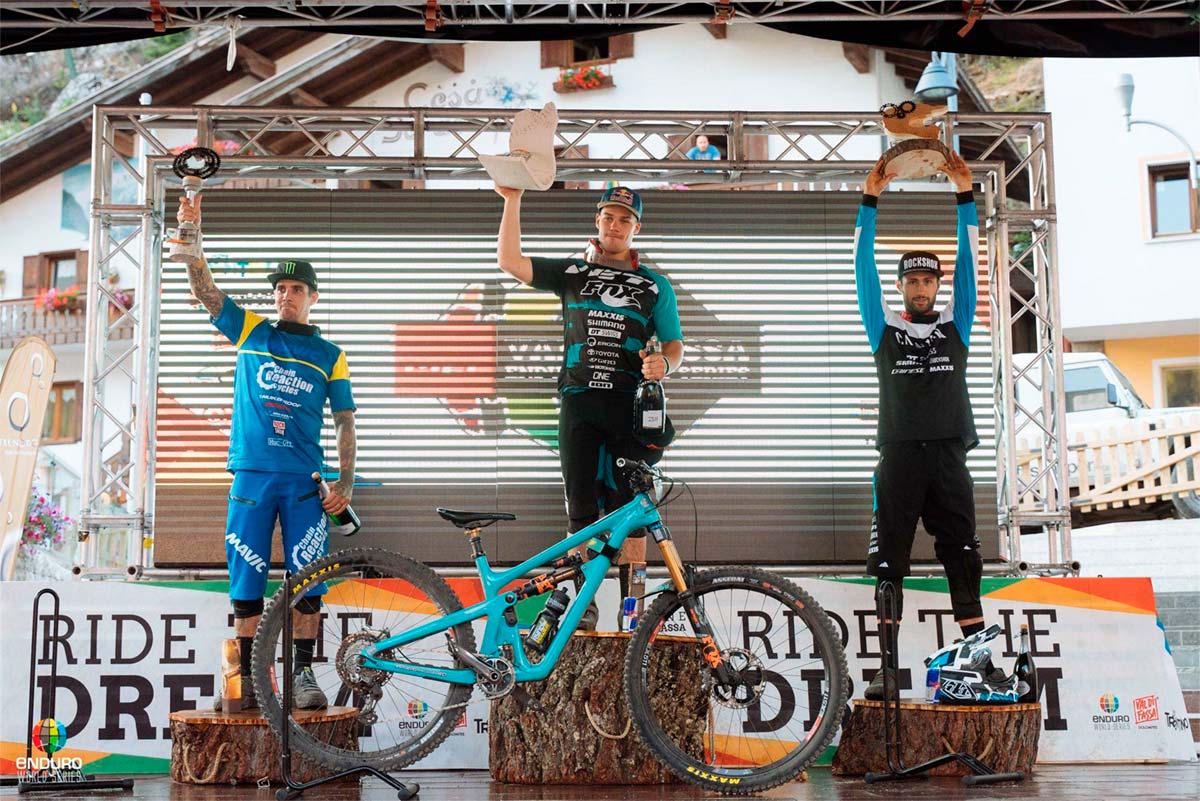 En TodoMountainBike: Enduro World Series 2019: Richie Rude e Isabeau Courdurier ganan en Val di Fassa