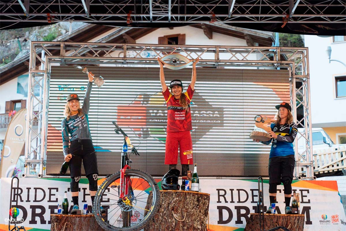 En TodoMountainBike: Enduro World Series 2019: Richie Rude e Isabeau Courdurier ganan en Val di Fassa