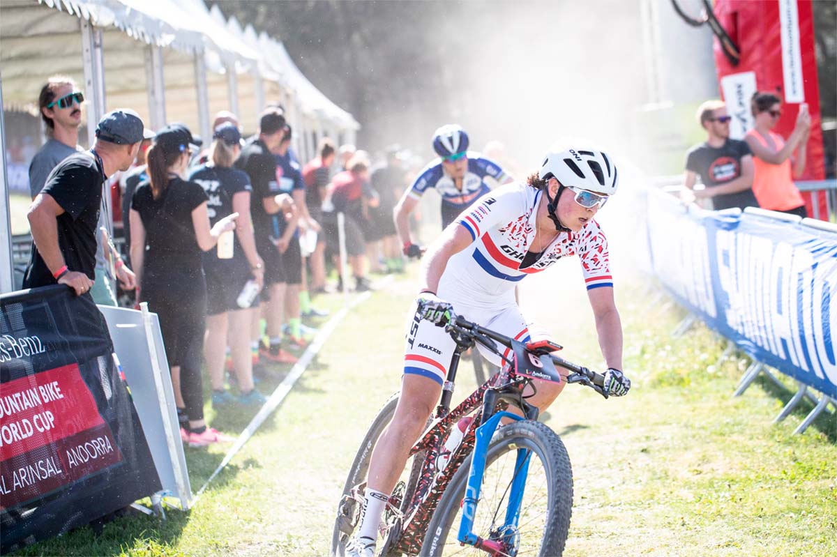 En TodoMountainBike: Copa del Mundo de XCO 2019: Anne Terpstra da la sorpresa y se impone en Vallnord