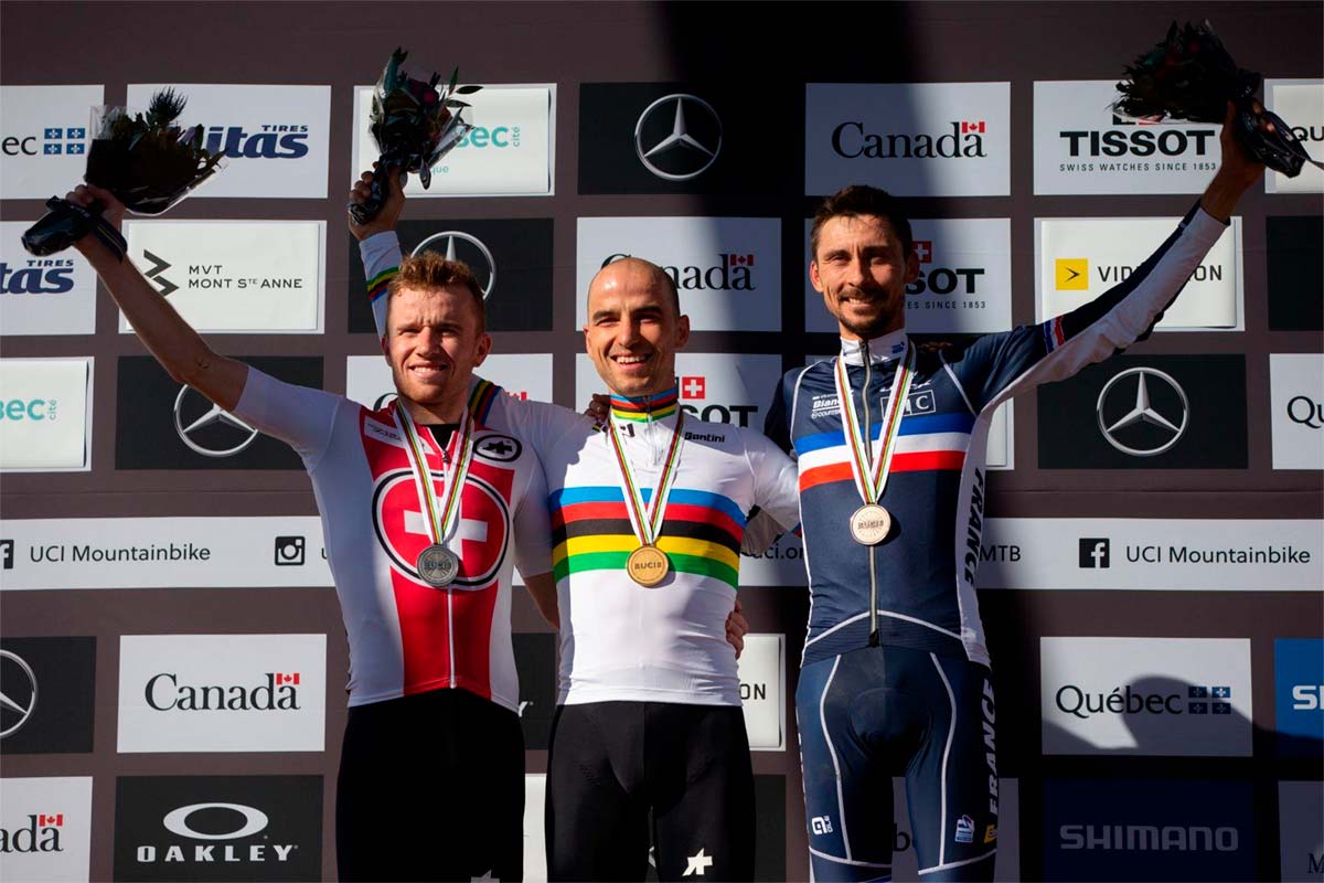 En TodoMountainBike: Nino Schurter gana en Mont-Saint-Anne su quinto título consecutivo de campeón del mundo de XCO