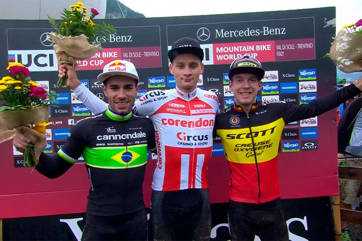 En TodoMountainBike: Copa del Mundo de XCO 2019: Mathieu van der Poel y Jolanda Neff ganan el Short Track de Val di Sole