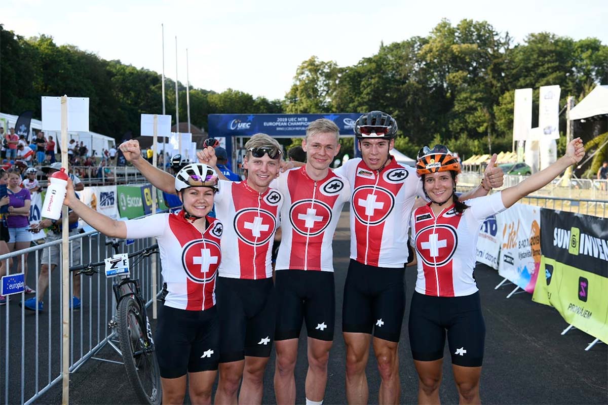 En TodoMountainBike: Campeonato de Europa de XCO 2019: Suiza gana el Team Relay, con España en quinta posición