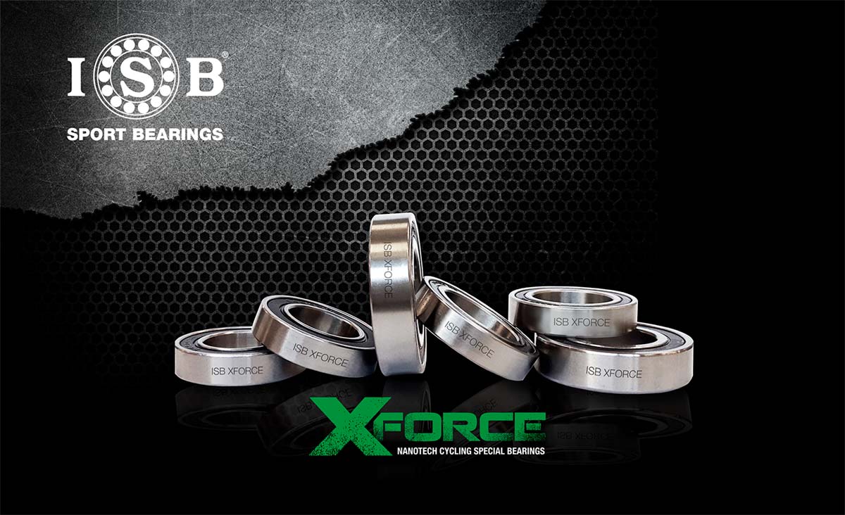 ISB Sport XFORCE, un rodamiento cerámico que promete un 90% menos de fricción y un ahorro de entre 7 y 9 vatios