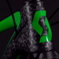 Una espectacular Scott Spark pintada al estilo 'Minecraft' por Martin Grey de ETOE