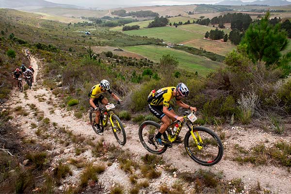 Absa Cape Epic 2019: la primera etapa con Nino Schurter y Lars Förster del SCOTT-SRAM MTB Racing Team
