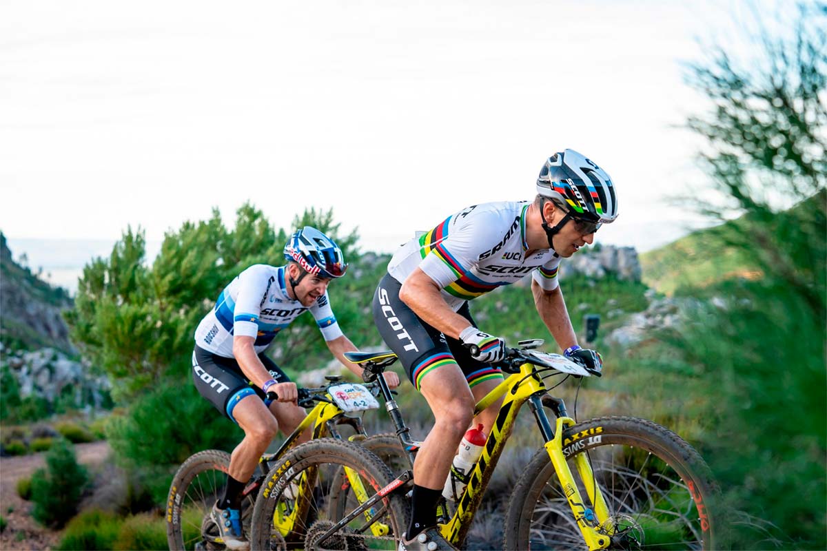 En TodoMountainBike: Absa Cape Epic 2019: la quinta etapa con Nino Schurter y Lars Förster del SCOTT-SRAM MTB Racing Team