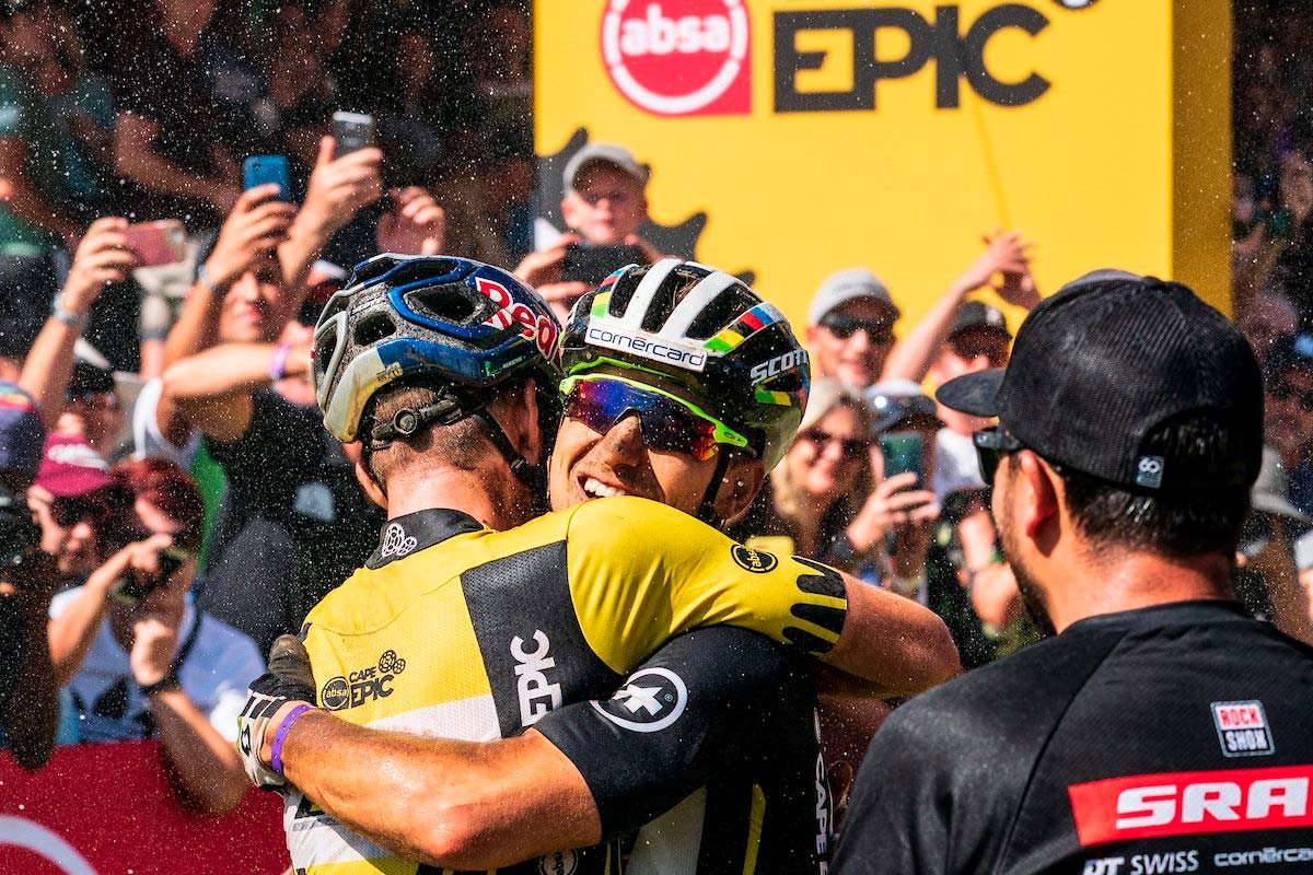 En TodoMountainBike: Absa Cape Epic 2019: la última etapa con Nino Schurter y Lars Förster del SCOTT-SRAM MTB Racing Team