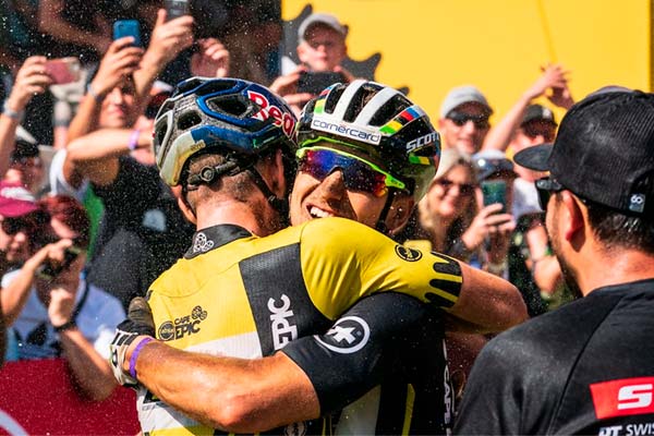 Absa Cape Epic 2019: la última etapa con Nino Schurter y Lars Förster del SCOTT-SRAM MTB Racing Team