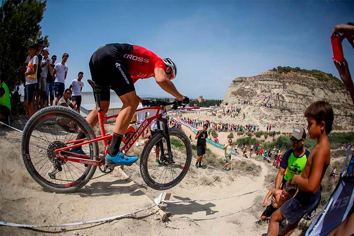 En TodoMountainBike: Campeonato de España de XCO 2019: el circuito de Arguedas desde la bicicleta de Sergio Mantecón