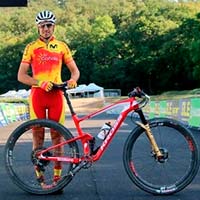 Campeonato de Europa de XCO 2019: el circuito de Brno desde la bicicleta de Sergio Mantecón