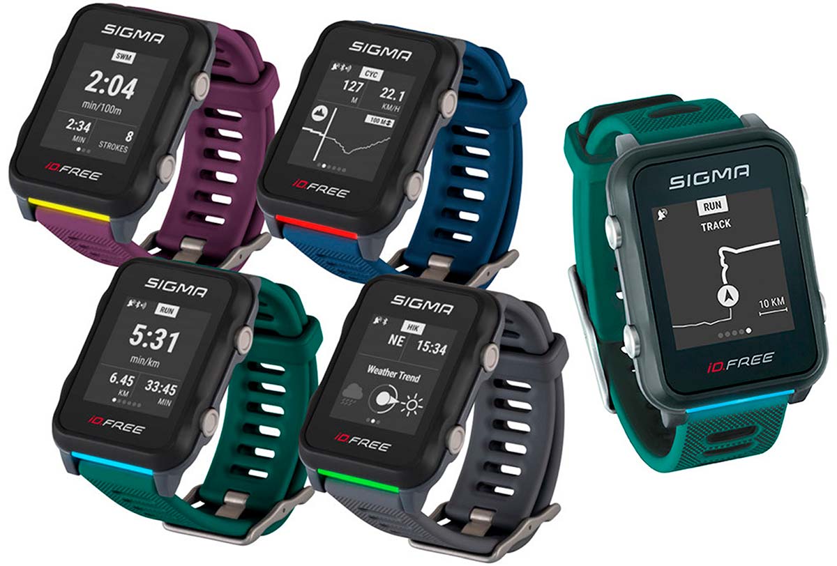 En TodoMountainBike: Sigma iD.Free, un reloj multideporte con GPS, alerta por accidente, notificaciones inteligentes y juegos para entrenar