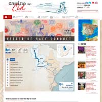 El sitio web del Camino del Cid estrena versión en inglés